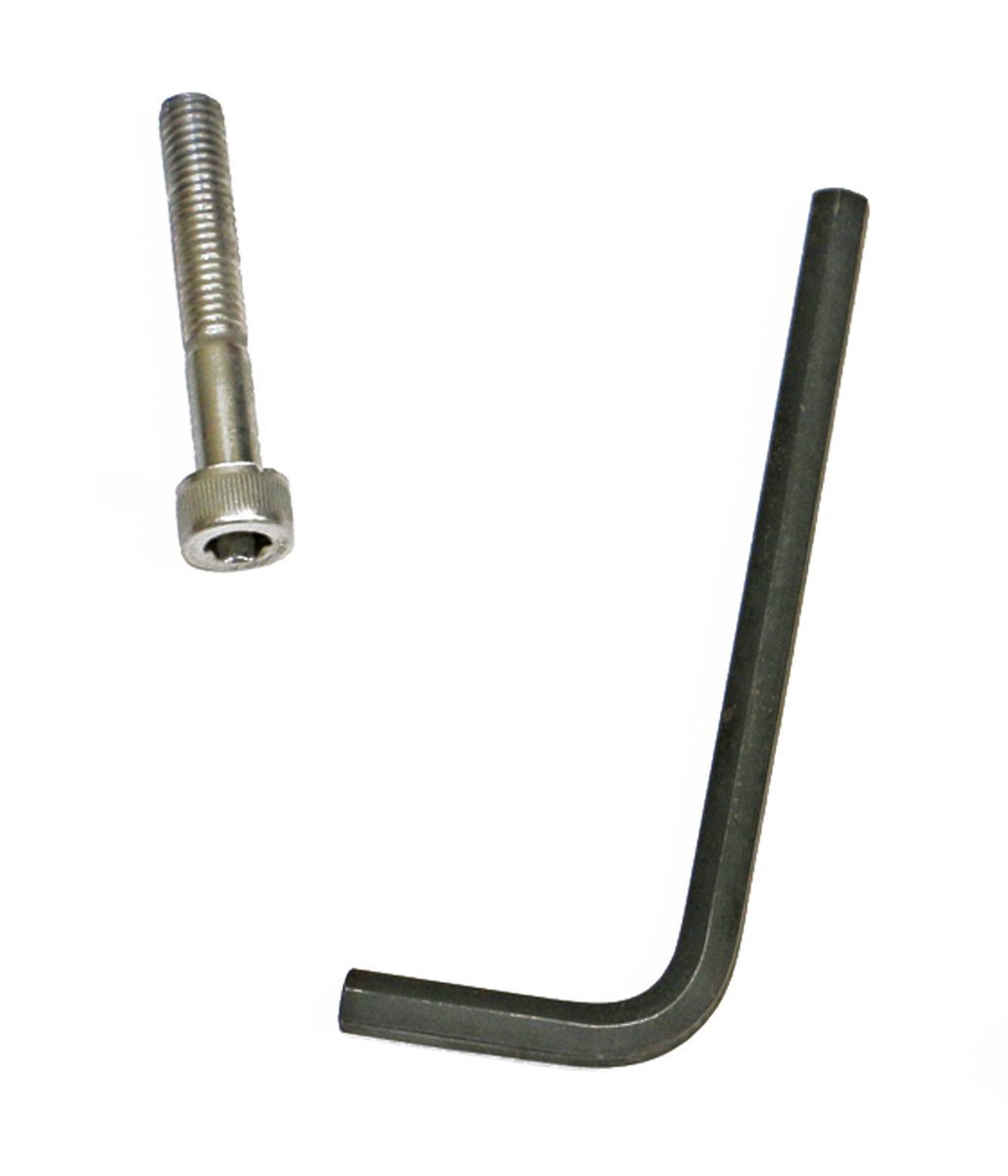 Las piezas del kit, listas para el rearme del sistema.